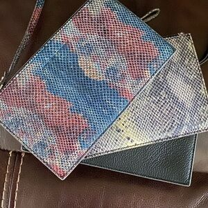 Aimee Kestenberg pouch wristlets NWOT